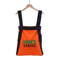 Sac fourre-tout en toile de coton écologique imprimé sur mesure avec poignées, taille personnalisée, sac à dos réutilisable pour supermarché, cadeau de voyage