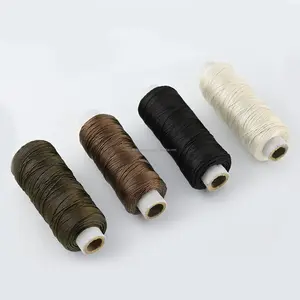 Haarverlängerungstipp-Perücke Nähfaden Mikrofaser hochfester Polyester-Nylon gebunden für die Herstellung von Perücken DIY