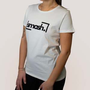 เสื้อยืดผ้าฝ้ายผู้หญิงสีขาว XS - Product Image 1