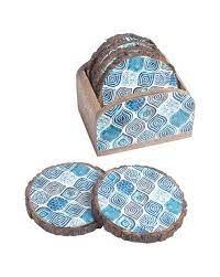 แผ่นรองแก้วกาแฟไม้มะม่วงงานฝีมือคุณภาพพรีเมียมจาก FAIZA CRAFT สินค้าขายดี ดีไซน์หรูหรา เป็นมิตรกับสิ่งแวดล้อม สไตล์โมเดิร์น - Product Image 4