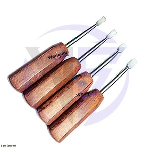 Ensemble d'instruments de chirurgie orthopédique 4 pièces de haute qualité poignée en fibre garantie ciseau à os Wenquar chirurgical en acier inoxydable - Product Image 1