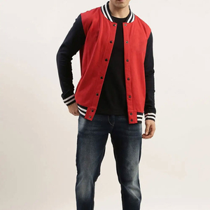 Outdoor Wear Available Different Material & Design Men Lettermen Jacket Comfortable Breathable Mid <b>Weight</b> Men Varsity Jacket - Product Image 4