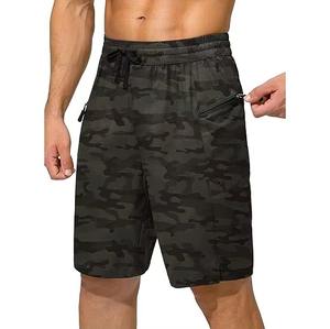 Shorts cargo de plage pour homme, personnalisés, sportifs, d'été, à séchage rapide, écologiques, respirants, imperméables, en polyester et coton, avec cordon de serrage au milieu - Product Image 6