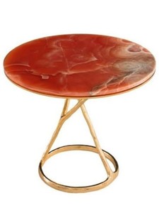 Nouvelle arrivée Table basse personnalisée en marbre avec base en métal pour décoration de la maison Table centrale du fabricant exportateur - Product Image 3