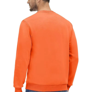 Sudadera de Hombre para Otoño/Invierno, 100% Algodón, Cuello Redondo Clásico, Manga Larga, Impermeable, Cálida, Informal, Deportiva, Lisa - Product Image 2