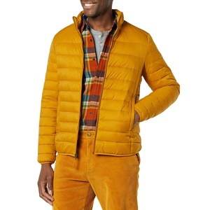 Veste légère à col montant, fermeture éclair intégrale, avec poches, doudoune, veste imperméable et coupe-vent personnalisée - Product Image 5