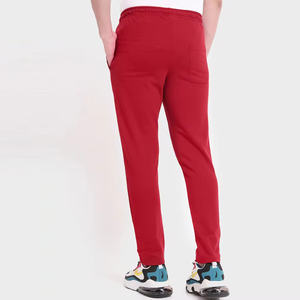 Vente en gros Pantalon de survêtement décontracté pour hommes Pantalon d'entraînement pantalon de jogging blanc en tricot de stock - Product Image 5