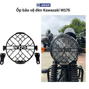 Couvre-phare LED Kawasaki W175 Modèle 4 en plastique transparent 12V Lampe avant avec certificat Emark - Product Image 2