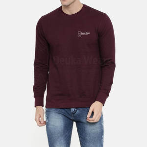 Sudaderas de manga larga personalizadas con logotipo impreso, diseño atrevido, 100% algodón, para hombre, para uso en exteriores, precio al por mayor. - Product Image 4