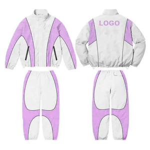 High Quality Tracksuit Set Custom Windbreaker Suit Two Piece Set <b>Zip</b> <b>up</b> <b>Jacket</b> Sweatsuit Nylon Breathable Track Suit Mens - Product Image 6