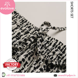 Más vendidos 100% Rayon Ladies Sleepwear Durable Quality Knitted Half Sleeves 2-Pijama Shorts Set para uso doméstico para el verano - Product Image 5