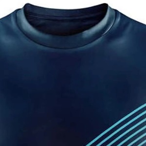 T-shirt doux en coton coupe ajustée pour hommes, streetwear d'été, col rond, mode décontractée, confortable, vêtements quotidiens en tissu tricoté - Product Image 2