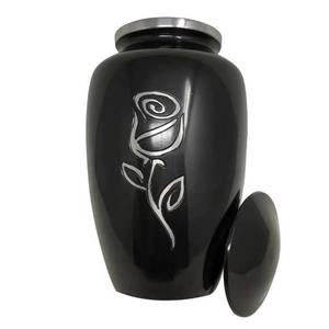 Urnas de aluminio con revestimiento negro, las más vendidas, resistentes a la humedad, lo que las convierte en una opción confiable para la conservación a largo plazo. - Product Image 6