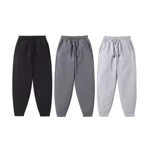 Vente à chaud de pantalons de survêtement décontractés en molleton pour hommes, vêtements d'hiver de premier rang avec pantalons brossés de la collection saisonnière de la dernière conception - Product Image 1