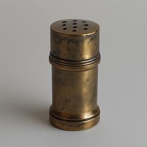 Molino de sal y pimienta de acero inoxidable hecho a mano, rústico, mancha oscura, diseño moderno, duradero, ecológico, artesanal, acento decorativo - Product Image 5