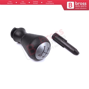 BSP659 Bouton de levier de vitesses 5 vitesses noir gris pour 106 206 206+ 306 406 605 2403AP - Product Image 6