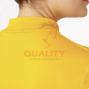Chemise d'équitation équestre à compression extensible dans les quatre sens avec doublure thermique évacuant l'humidité Propriétés de flexibilité et de chaleur - Product Image 4