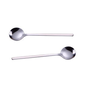 304 acier inoxydable Mini cuillères à assaisonnement petite cuillère à épices ronde fournitures de cuisine 2 pièces - Product Image 5