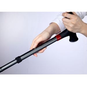 AL- Alloy Cane 33-97CM Adjustable <b>Walking</b> <b>Stick</b> <b>Folding</b> Design Emergency Alarm and Lighting Easy to Adjusted - Product Image 4