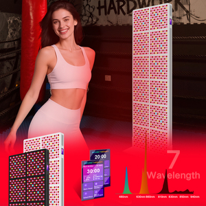 Pannello per Terapia a Luce Rossa OEM di Grandi Dimensioni con Sistema LED a Infrarossi a 7 Lunghezze d'Onda ad Alta Potenza per Allenamento Quotidiano di Atleti di Calcio - Product Image 2