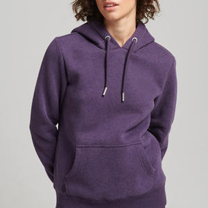 Sweat à capuche en coton léger avec logo personnalisé, sweat à capuche en molleton doux pour femme, sweat-shirt décontracté ample, streetwear - Product Image 1