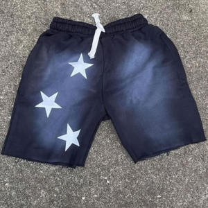 Shorts décontractés en coton ample pour hommes et femmes, de haute qualité, Hell Street New Star Retro Pure Fashion Brand - Product Image 4