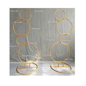 ฉากหลังสีโรสโกลด์คุณภาพแบบพิเศษการออกแบบแฟนซีฉากหลังที่กำหนดเองสำหรับขายส่ง - Product Image 6