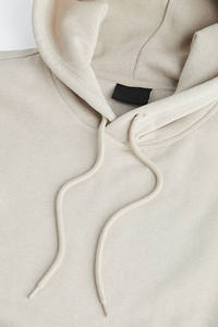 Sudadera con Capucha para Hombre, OEM/ODM, 100% Algodón Fleece, 580g, Logotipo Bordado Personalizado, Resistente al Viento, Ecológica, Estilo Holgado con Hombros Caídos - Product Image 5