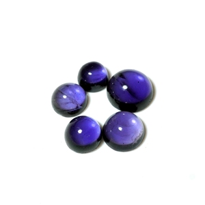 Iolite Naturelle de Haute Qualité, Cabochon Rond Taille Brillant, Pierre Précieuse Libre de 2-5mm, Qualité Supérieure pour la Fabrication de Bijoux DIY - Product Image 4