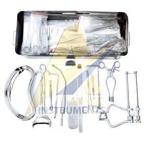 Kit de instrumentos quirúrgicos manuales de acero inoxidable, alta calidad, reutilizable, certificado CE, fabricado en Pakistán-instrumentos quirúrgicos SUAVE - Product Image 1