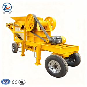 Trituradora Móvil sobre Ruedas, Producto Nuevo 2026, Apta para Necesidades de Producción de Pequeña a Mediana Capacidad, Salida Uniforme - Product Image 1