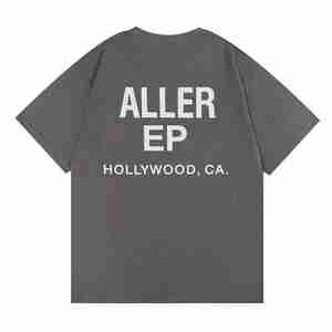 Camiseta de Punto con Letras, Cuello Redondo, Corte Regular, Unisex, de Alta Calidad, 100% Algodón/Poliéster, Diseño Personalizable OEM, Secado Rápido - Product Image 5