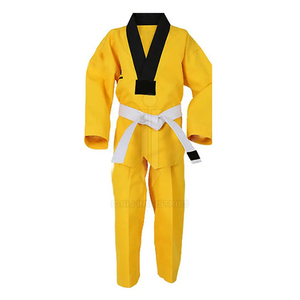 Uniforme de Taekwondo Dobok de Alta Calidad, Estilo ITF, Unisex, Traje de Entrenamiento de Artes Marciales, Tela Duradera y Transpirable de 300g, Secado Rápido, Personalizable - Product Image 3