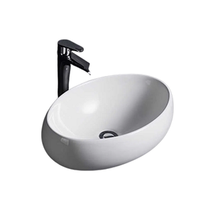 Lavabo de baño de mármol artesanal de Venta caliente lavabo de fregadero de uso doméstico de Color blanco puro de estilo moderno a la venta - Product Image 1