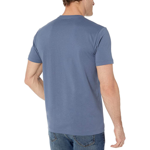 New Style Design <b>Men</b> <b>V</b>-<b>Neck</b> <b>T</b> <b>Shirt</b> Short Custom New Design Good Quality Cotton Loose Fit Line <b>Men</b> <b>V</b>-<b>Neck</b> <b>T</b> <b>Shirt</b> For <b>Men</b> - Product Image 2