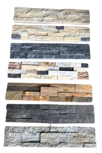 Paneles de pared de piedra 3D modernos Cremoso Blanco y Negro Exterior Faux Marble Direct Factory-Tecnología en relieve para revestimiento de paredes - Product Image 6