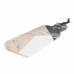 Planche à découper en marbre multi-usages pour la cuisine professionnelle, surface fonctionnelle élégante pour la préparation des repas - Product Image 1