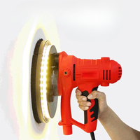 Rectifieuse de mur 180mm Machine portable Mastic Machine à poncer les murs à main sous vide automatique