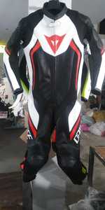 Traje de Motociclismo de Cuero Unisex HMB-2106A, Estilo Moderno, Resistente al Viento, para Hombres Adultos - Product Image 2