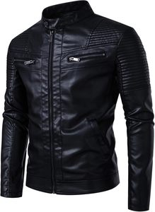Meilleure vente à bas prix 100% Veste en cuir pour hommes Veste en cuir sur mesure à bas prix - Product Image 2
