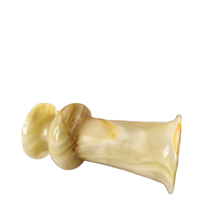 แจกันหินออนิกซ์สีเขียว แจกันดอกไม้หินอ่อนธรรมชาติคุณภาพพรีเมียม สำหรับขายส่งและส่งออก - Product Image 5