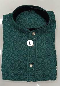 Pijama Kurta de diseñador para hombre por exportador mayorista Fabzone - Product Image 5