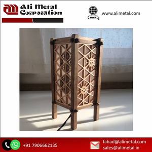 Handcrafted <b>Wooden</b> Candle <b>Lantern</b> for Festive Celebrations <b>Wooden</b> Items for Worldwide Supply from India - Product Image 2