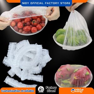 Cubiertas desechables para alimentos NIDY para Picnic al aire libre, cubierta de protección de alimentos de plástico, cubierta de envoltura de alimentos higiénica de un solo uso - Product Image 5