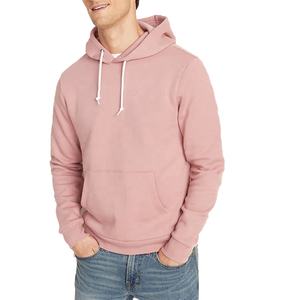 Sudadera con Capucha de Alta Calidad para Hombre, Tipo Manta de Forro Polar Sólido con Cuello de Cuero, 100% Algodón, Temporada de Invierno, Venta al por Mayor - Product Image 1