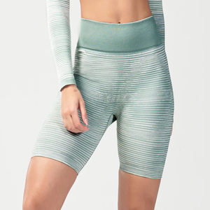 Pantalones cortos de gimnasio para correr de verano para mujer, 100% de algodón y poliéster, transpirables de secado rápido con cierre de cordón para entrenamiento - Product Image 1