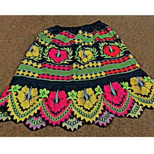 2025 New Hot Selling Women Elastic Solid Color High Waist <b>Short</b> <b>Skirts</b> <b>Pleated</b> Embroidery Mini <b>Skirts</b> for Women - Product Image 2
