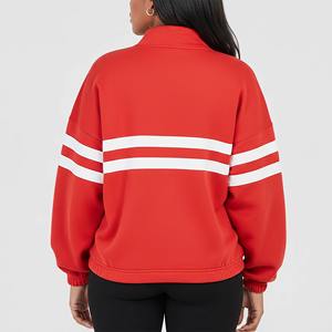 Sweat-shirts pour femmes en polaire anti-boulochage avec logo sur le devant, taille plus, pour l'hiver, fabriqués au Pakistan, vente chaude - Product Image 3