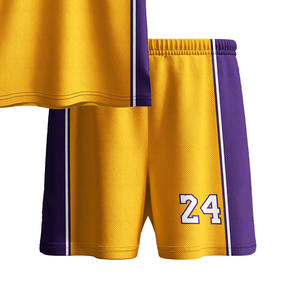 Conjunto de Camiseta y Pantalones Cortos de Baloncesto para Hombre con Logotipo y Estilo Personalizados, Ajuste Cómodo, Uniforme de Equipo para Jugadores de Baloncesto - Product Image 6