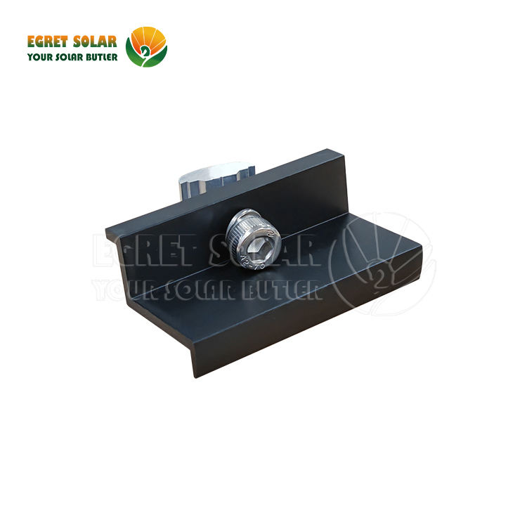 Solar Panel Roof Mounting End Clamp Extended Accessories Aluminum Solar ...